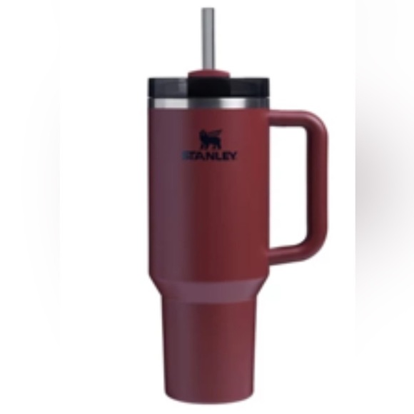 Stanley Red Tumbler with Handle - Picture 1 of 11